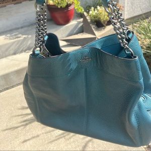 Coach Lexy pebble leather purse